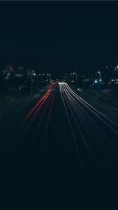 Empty Highway iPhone Dark iphone dark wallpaper