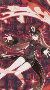Enigmatic Taoist - Hu Tao of Genshin Impact genshin impact wallpaper