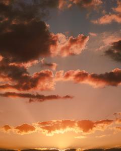 Enjoy a beautiful picturesque sunset sky beautiful wallpaper