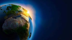 Enjoy an entrancing view of planet Earth 8k wallpaper