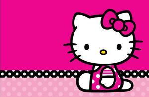 Enjoy computing with this adorable Hello Kitty laptop! hello kitty laptop wallpaper