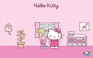 Enjoy Fun and Cuteness with the Hello Kitty PC hello kitty pc wallpaper