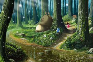 Enjoy life's little wonders with Totoro totoro wallpaper