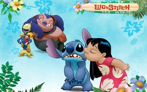 Enjoy playing computer games with Stitch! stitch computer wallpaper