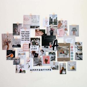 Enjoy the beauty of an Aesthetic Collage! aesthetic collage wallpaper