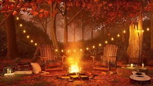 Enjoy the enchanting beauty of autumn fall aesthetic wallpaper