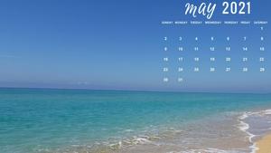 Enjoy the last days of May in a beautiful tropical beach. may wallpaper