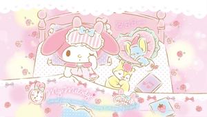 Enjoy the Magic with My Melody my melody wallpaper