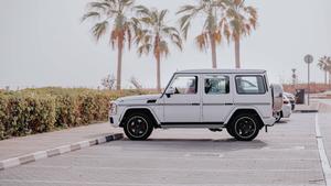 Enjoy the open road in classic style with a Mercedes-AMG car wallpaper