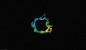 Enjoy the Rich Colorful Scenery with Apple Wallpaper