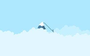 Enjoy the solitude of nature minimalist wallpaper