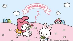 Enjoy The Sweetness of Life with My Melody my melody wallpaper