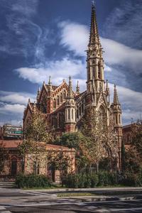 Enjoying a beautiful view of Barcelona barcelona wallpaper