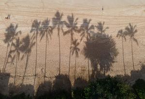 Enjoying a Breath of Fresh Air at The Beach beach wallpaper