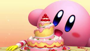 Enjoying a Day in the Park with Kirby kirby wallpaper