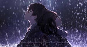 Enjoying Dreamland Together aesthetic couple anime wallpaper