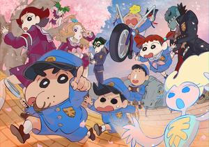 Enjoying life with vigor, just like Crayon Shin Chan crayon shin chan wallpaper