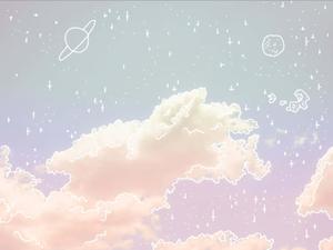 Enjoying the bliss of a pastel paradise pastel aesthetic wallpaper