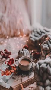 Enjoying the natural beauty of a fall day fall aesthetic wallpaper