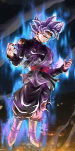 Enraged Goku Black ready to unleash the full power of his form goku black wallpaper
