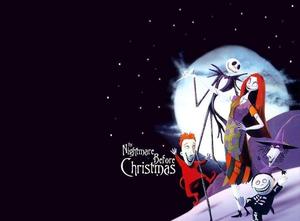 Enter a magical world of holiday horror with The Nightmare Before Christmas. nightmare before christmas wallpaper