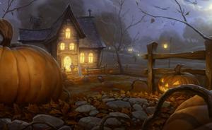 Enter if you Dare! halloween wallpaper