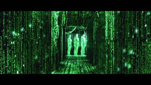 Enter the Green Matrix matrix wallpaper
