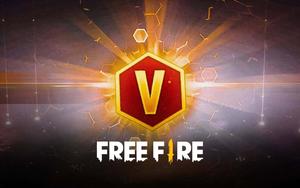Epic Battle of Flames - The Fire Logo of Free Fire Wallpaper
