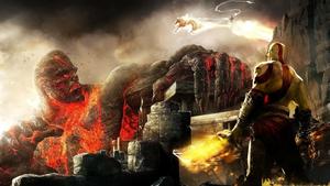 Epic Battle Unleashed - God of War Background god of war wallpaper