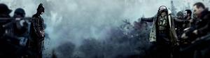 Epic Dual Monitor Wallpaper for Batman and Bane Fans dual monitor wallpaper