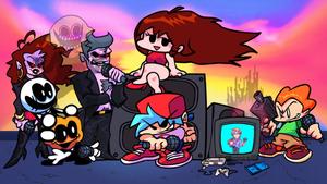 Epic Music Battle in Friday Night Funkin' fnf wallpaper