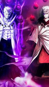 Epic Naruto Battle Scene - Phone Wallpaper naruto phone wallpaper