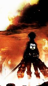 Eren Jaeger, protagonist of Attack on Titan attack on titan wallpaper