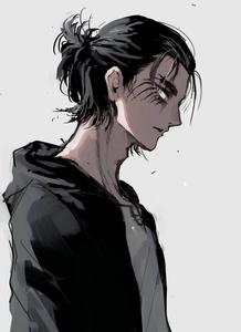 Eren Yeager Man Bun eren yeager wallpaper
