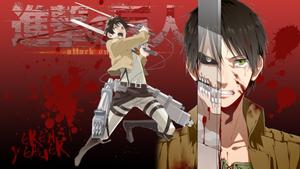 Eren Yeager Of Attack On Titan eren yeager wallpaper