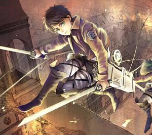 Eren Yeager Of Survey Corps eren yeager wallpaper