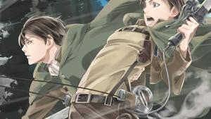 Eren Yeager With The Strongest Soldier eren yeager wallpaper