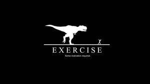 Even dinosaurs can find joy in something as simple as a stick! funny wallpaper