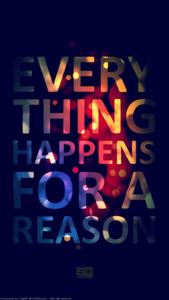 Everything Happens Lock Screen lock screen wallpaper