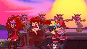 Exciting Friday Night Funkin' Gameplay Screenshot fnf wallpaper