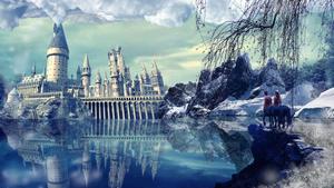 Experience Magic at the Beautiful Hogwarts hogwarts wallpaper