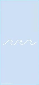Experience Serenity with Dreamy Pastel Blue Aesthetic Line Art Waves cute pastel blue aesthetic wallpaper