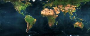 Experience the beauty of Earth from a dual monitor view. dual monitor wallpaper