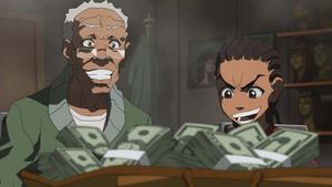 Experience the Life of Grandad Freeman boondocks wallpaper