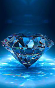 Experience the Luxury of Live with this Sparkling Diamond live wallpaper