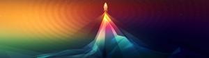 Experience the vibrant beauty of a multi-color Rainbow Mountain from the comfort of your dual monitors. dual monitor wallpaper
