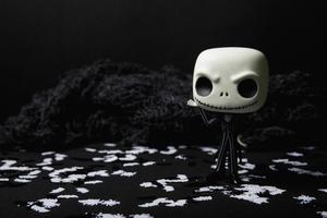 Experience Tim Burton's Nightmare Before Christmas with a Pop-ified Jack Skellington halloween wallpaper