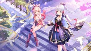 Explore A World Of Adventure In Genshin Impact genshin impact wallpaper