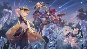 Explore Teyvat with Genshin Impact genshin impact wallpaper