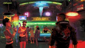 Explore the neon-drenched streets of the Cyberpunk future cyberpunk wallpaper